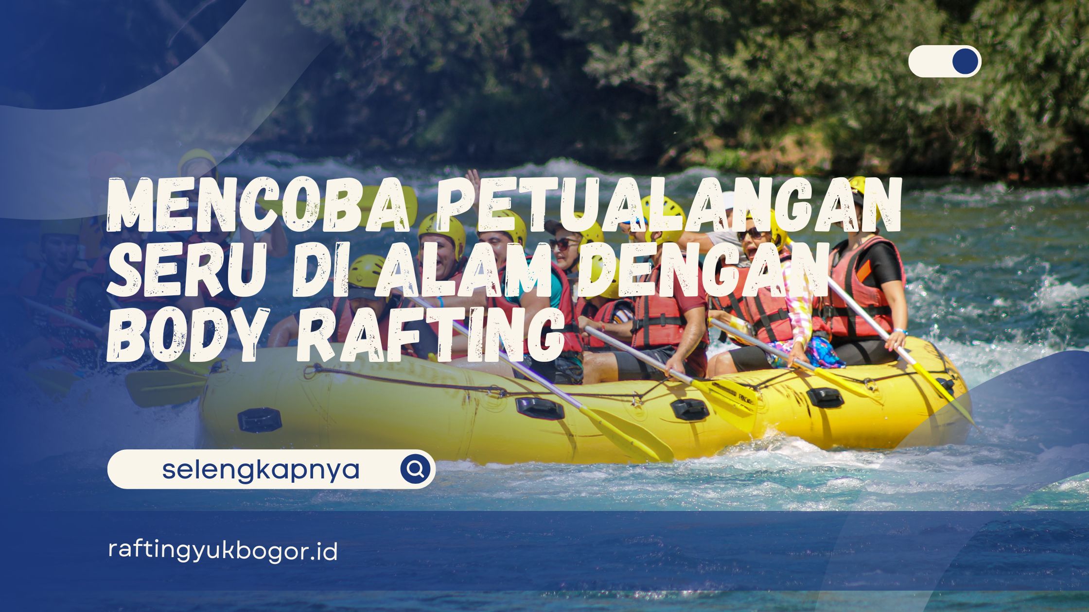 body rafting bogor