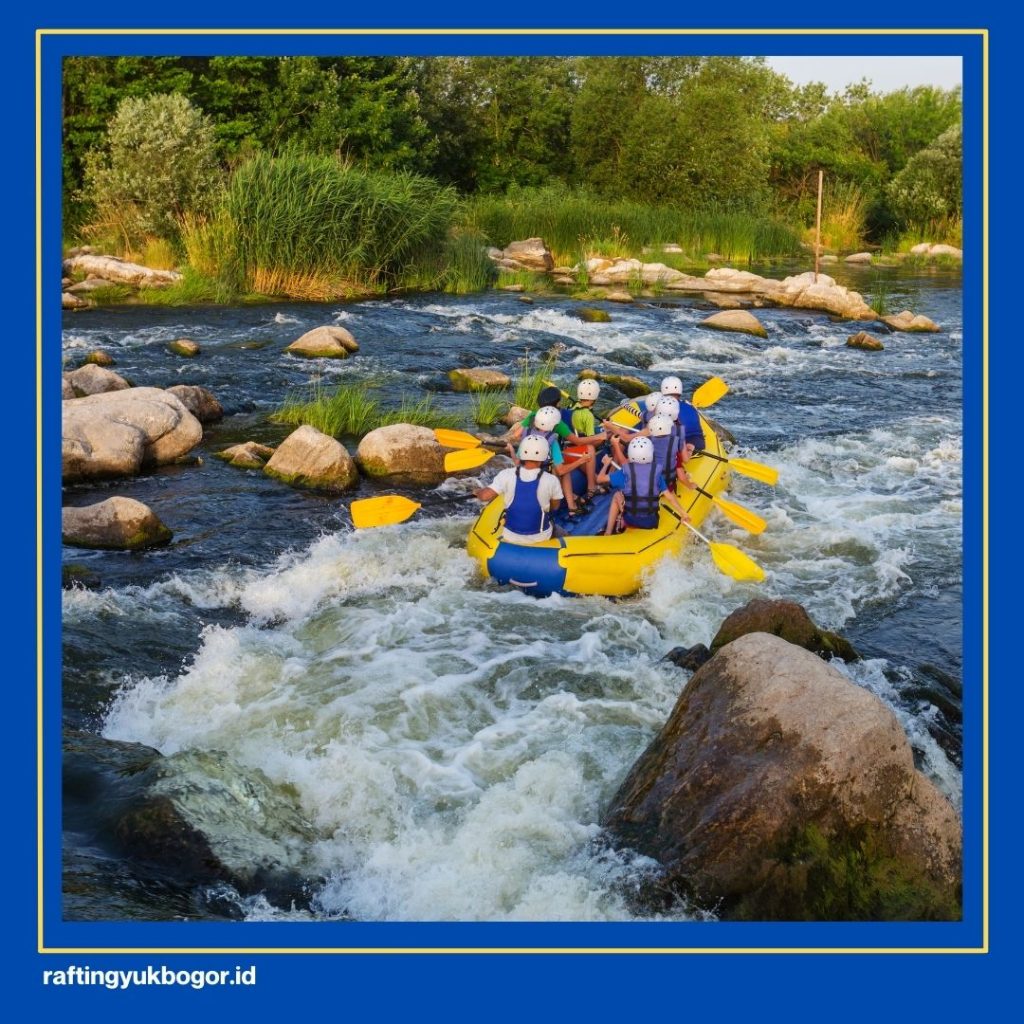 Rafting di Taman Matahari Bogor